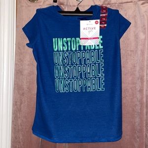 Girls Short Sleeve Printed T-shirt